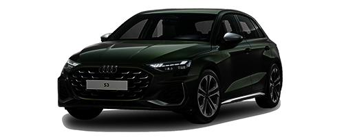 z.B. Audi S3 Sportback TFSI 245 kW (333 PS) S tronic | Fokusmodell Q3 25