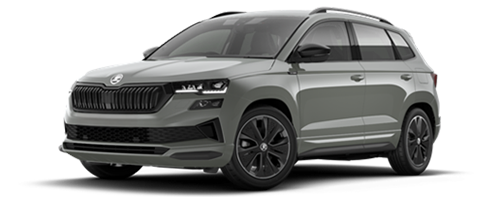 z. B. Škoda Karoq Selection 1,5 TSI 110 kW (150 PS) 7-Gang-DSG | Fokusmodell Q1 26