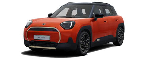 Roter MINI Aceman mit transparentem Hintergrund