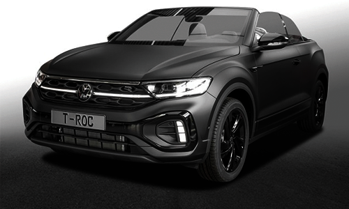 z.B. T-Roc Cabriolet R-Line Edition Black 7 Gang-DSG 110 kW (150 PS) | PKW