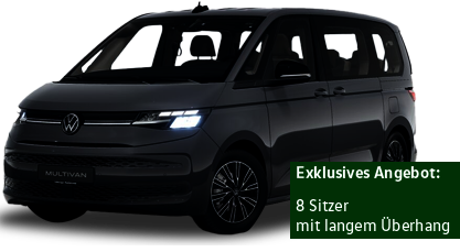 z.B. Multivan 2,0 l TDI SCR 110 kW (149 PS) | 8 Sitzer mit langem Überhang Q3 25