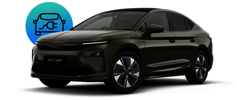 z. B. Skoda Enyaq Coupé 60 Coupe 63 kWh 150 kW (204 PS) | Fokusmodell Q3 25