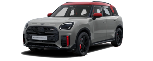 MINI John Cooper Works Aceman vor weißem Hintergrund.