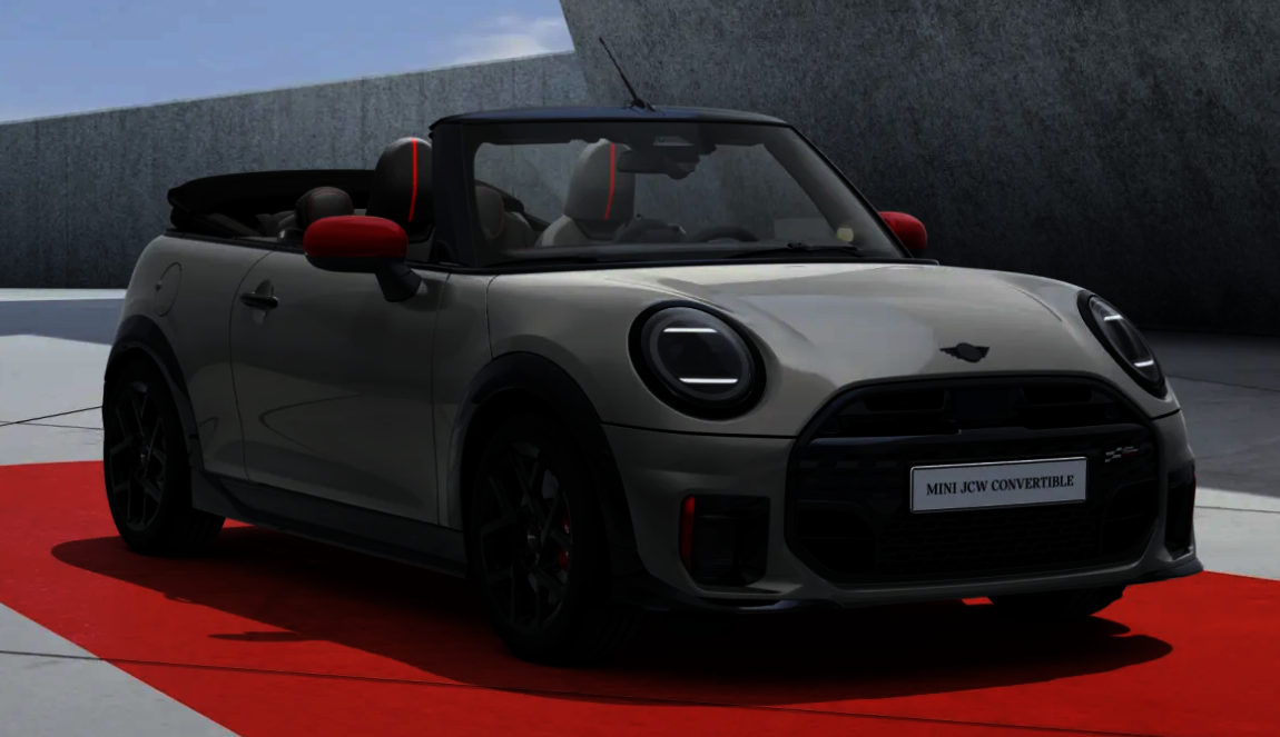 z.B. MINI John Cooper Works Cabrio 170 kW (231 PS) | Q3