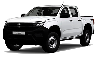 z.B. Amarok DC 2.0 TDI 125 kW (169 PS), 6-Gang Schaltgetriebe 4MOTION zuschaltbar, Radstand: 3270 mm