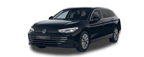 z.B. VW Passat Business 1,5 l eTSI OPF 110 kW (150 PS) 6-Gang- DSG | Fokusmodell Q4 25