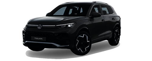 z.B. Tiguan R-Line 1,5 l eTSI OPF 110 kW (150 PS), 7-Gang-Doppelkupplungsgetriebe DSG | Q2 25