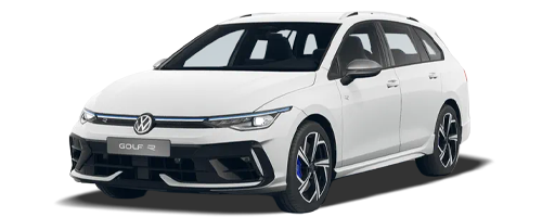 z. B. Golf Variant R 2,0 l TSI 4MOTION 245 kW (333 PS) 7-Gang-DSG | Fokusmodell Q3 26.
