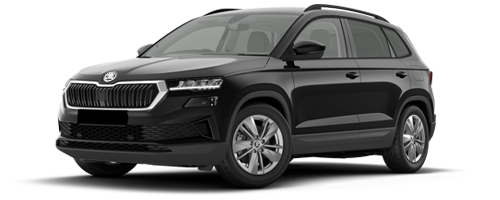 z. B. Škoda Karoq Selection 1,5 TSI 110 kW (150 PS) 7-Gang-DSG | Q1 26