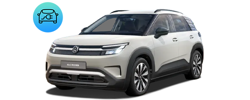 z. B. VW ID. Cross Life 155kW (211 PS) 52 kWh 1-Gang-Automatik | Fokusmodell Q3 26.