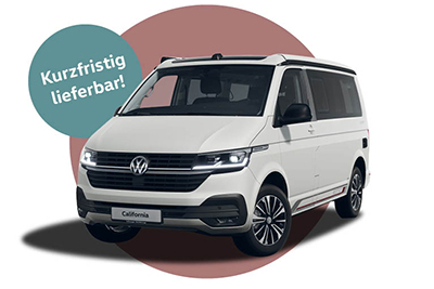 z.B. California 6.1 Ocean »Edition« 2,0 l TDI SCR 110 kW (149 PS), 7-Gang-DSG