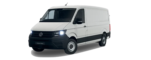 z. B. VW Crafter 35 Kasten HD Motor: 2,0 l TDI 130 kW (177 PS) 6-GSGe | Q4 25