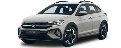 z. B. VW Taigo R-Line 1,0 l TSI OPF 85 kW (116 PS) 6-Gang | Q1 26