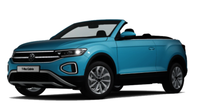z.B. T-Roc Cabriolet Style 1.0 l TSI OPF 81 kW (110 PS) 6-Gang