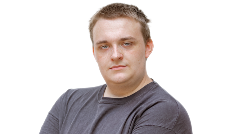 Portrait von Sven von Keitz. Auszubildener der Autowelt Schmidt.