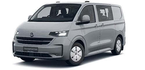 z. B. VW e-Transporter Kastenwagen Plus Motor: BEV 100 kW (136 PS) 64 kWh | Fokusmodell Q4 25
