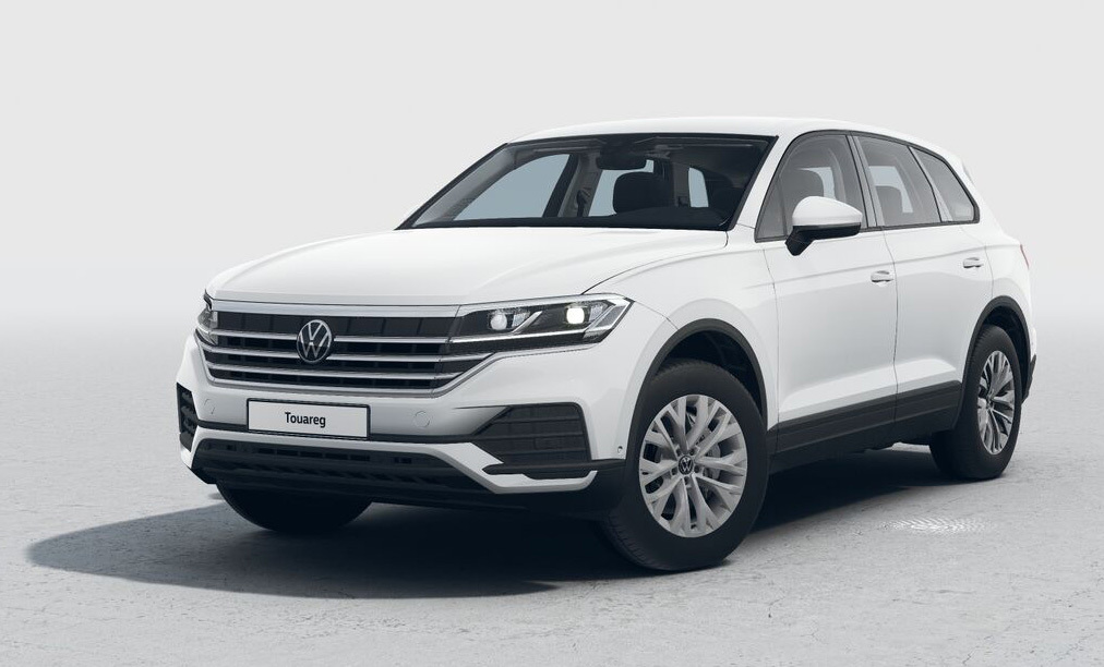 z.B. Touareg 3,0 l V6 TDI SCR 4MOTION 170 kW (231 PS), 8-Gang-Automatik (Tiptronic)