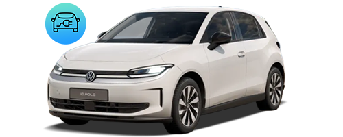 z. B. VW ID. Polo Life 155 kW (211 PS) 52 kWh 1-Gang-Automatik | Fokusmodell Q3 26.