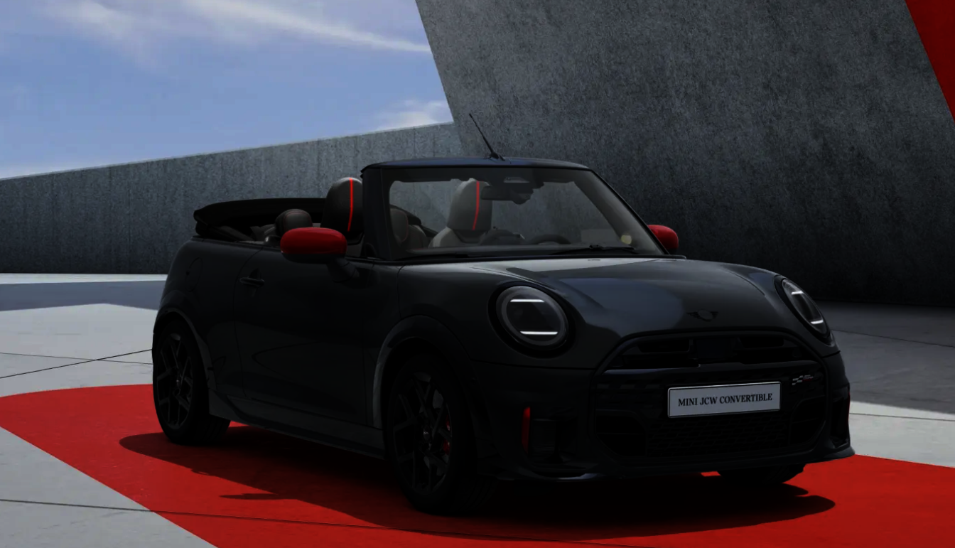 z.B. MINI John Cooper Works Cabrio 170 kW (231 PS) | Q2 25