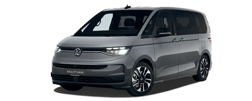 z. B. VW Multivan Life "Generation" Motor: 1,5l eHybrid OPF 4MOTION 130 kW (177 PS) 100 kW (136 PS) | Q3 26
