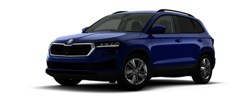 z.B. Skoda Karoq Selection 1,0 TSI 85 kW (115 PS) 6-Gang-Schaltgetriebe | Q3