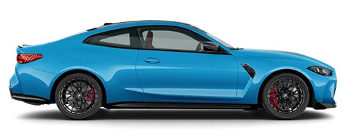 Seitenansicht M4 in Blau.
