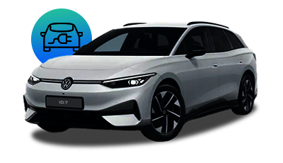 z.B. ID.7 Tourer Pro 210 kW (286 PS) 77 kWh 1-Gang-Automatik | Fokusmodell Q3 25