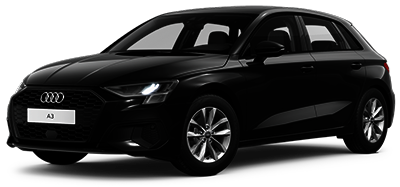 z.B. Audi A3 Sportback TFSI 85 kW (116 PS) Schaltgetriebe | Q3 25