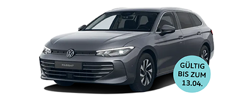 z. B. VW Passat Business 1,5 l eTSI OPF 110 kW (150 PS) 7- Gang-DSG | Fokusmodell Q2 26