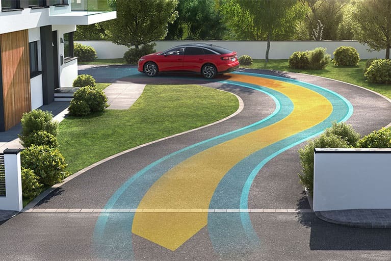 VW Innovative Technologie - Park Assist Plus mit Memory Funktion
