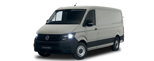 z. B. VW Crafter 35 Kasten HD Motor: 2,0 l TDI 103 kW (140 PS) 6-Gang-Schaltgetriebe | Q1 26