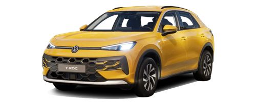 z. B. T-Roc Life 1.5 l eTSI OPF 85 kW (116 PS) 7-Gang-DSG | Q1 26