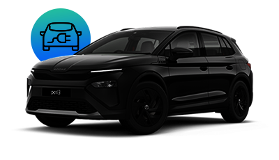 z.B. Škoda Elroq 50 Tour 125 kW (170 PS) 1-Gang-Automatik | Fokusmodell Q3 25